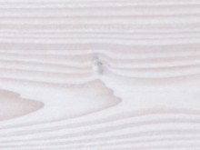 Holz- und Polstermuster Truhenbank / Sitztruhe, Oberfläche: Transparent Weiß