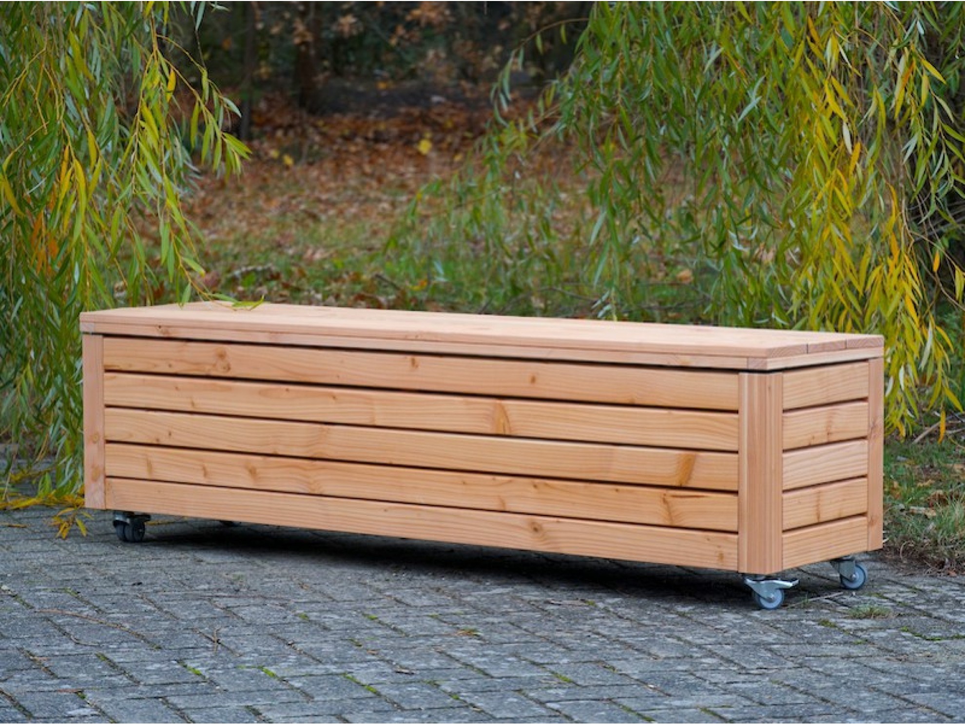Truhenbank Sitztruhe Holz Made in Germany
